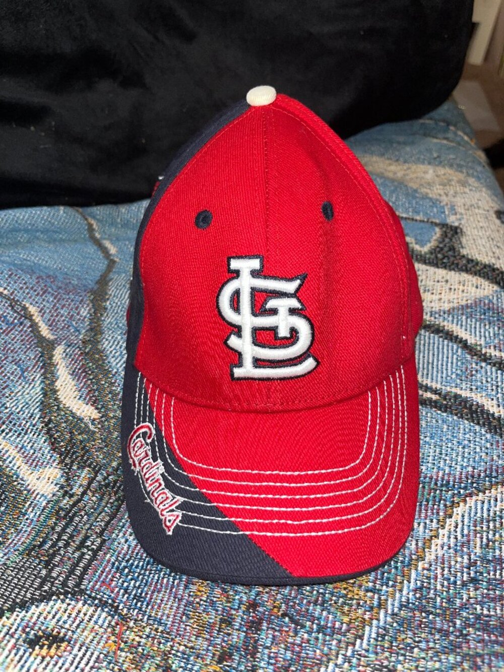 St. Louis Cardinals Baseball Cap Red Navy Adjustable MLB Hat Fan Favorite